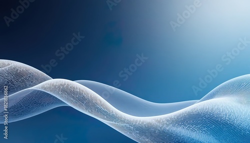 Stunning blue abstract wave background for modern presentations, technology, and science projects, bringing dynamic and vibrant energy to your creative work