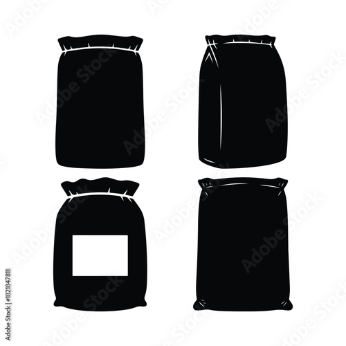 Storage Jars and Containers Silhouette Collection