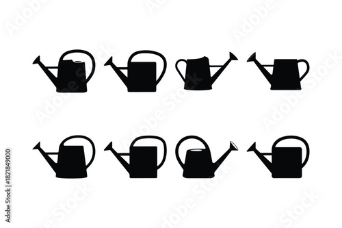 Wallpaper Mural Teapots and Kettles Multiple Orientation Set Torontodigital.ca