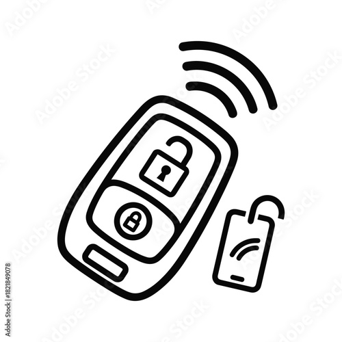 A set of six assorted gaming dice with poker card suits and aces, in black and white line art style.