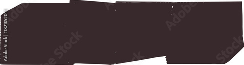 Dark gray masking tape strip with torn edges vector