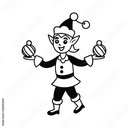 smiling cartoon chef character illustration of a man