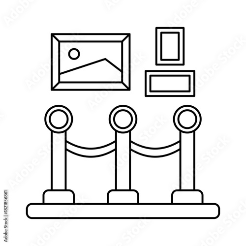 Art Gallery Exhibition Icon