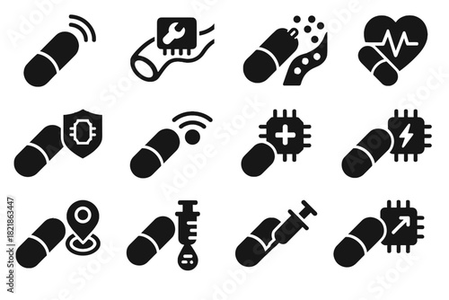 Icon repair nano vector injector shield implant tracking chip delivery