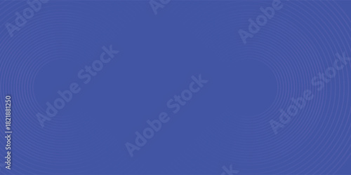 Create a bold look with a centric circle background featuring vector graphics of sound waves.