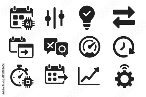 Loop resolution smart gear radar icon adaptive vector ai availability slots improvement