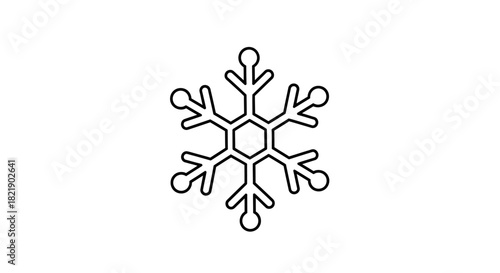 Festive christmas design with abstract shapes and holiday elements