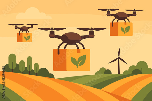 Chinese no drones typography icon flat cyrillic text over any emojis vector