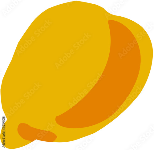 Citron Illustration vectorielle colorée d'un fruit  ou d'un légume.. Parfait pour jus, smoothies, cocktails, emballage de produits estivaux ou recettes de cuisine..