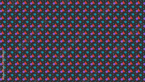 Seamless Geometric Pattern for Creative Design and textile industry