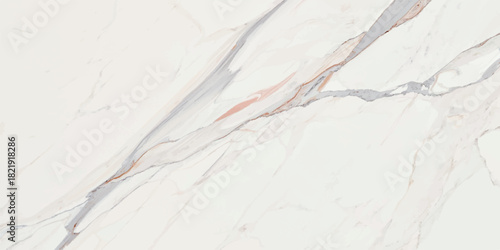 Abstract red and white watercolor paint texture background with snowy winter frost pattern