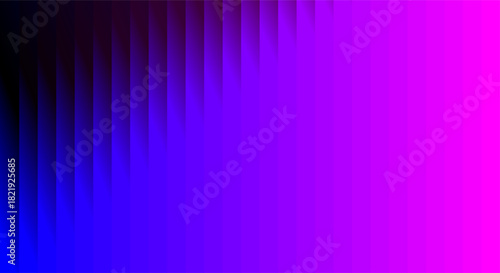 Vibrant gradient of blue to pink pixels with a digital glitch effect