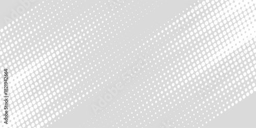 Dot white gray wave light technology texture background. Abstract big data digital concep. Eps10