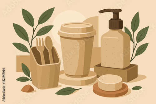 Text numbers eco displayed icon marks labels chinese no vector product friendly