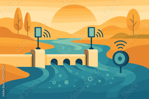 Chinese characters minimal warm smart regeneration vector no icon re river punctuation