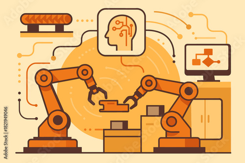 Driven icon any vector letters no colors flat robotics ai marks text