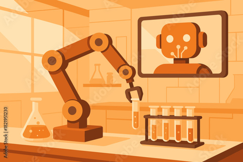 Icon full lab clean ai automation no vector letters chinese style bubbles