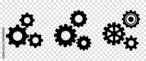 Gear icons