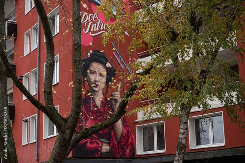 Ruhrgebiet on autumn