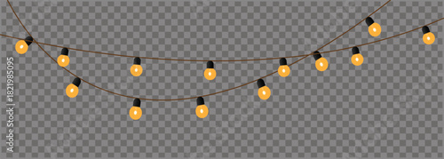 String light decoration Vector