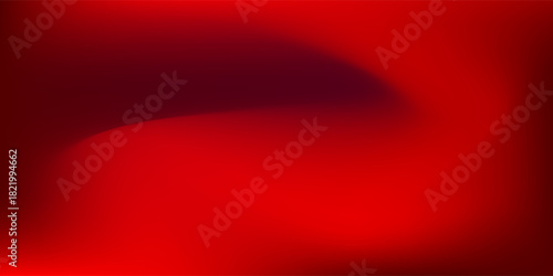 Empty bright red studio background, product display with copy space for displaying content design. Suit for banner, web, poster, pamflet, brochure and presentation