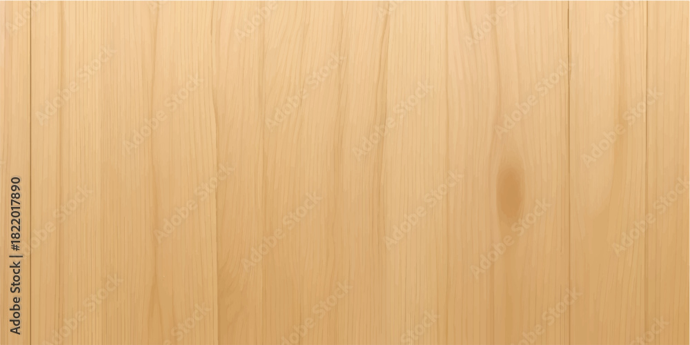 Fototapeta premium Natural brown wood texture pattern of hardwood grain surface on a timber plank board