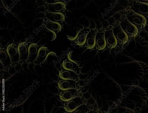 Imaginatory fractal abstract background Image