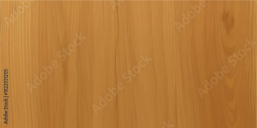 Vector illustration of a natural brown wood grain plank pattern for use as a background, floor material, or furniture texture design