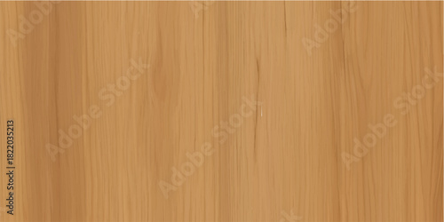 Vector illustration of a natural brown wooden plank background with an old oak hardwood grain pattern for floor, wall, or fence design material surface texture