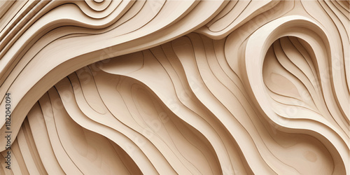 Wooden texture background with knot and brown pattern details