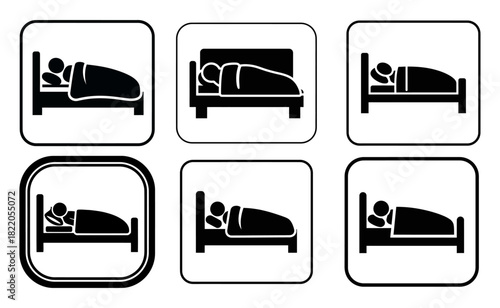 Person sleeping peacefully in bed at night, enjoying a restful slumber under the covers, feeling relaxed and serene.