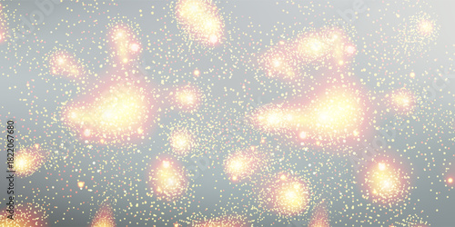 Close-up of a sparkling silver texture background with shimmering glitter surface