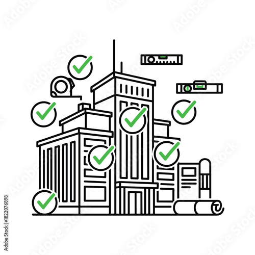 Quality assured construction project and urban planning success