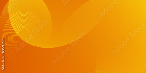 Orange abstract background. Minimal pattern. Vibrant gradient geometric lines. Modern design. modern creative trendy design