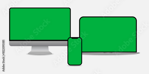 Green screen chroma key background