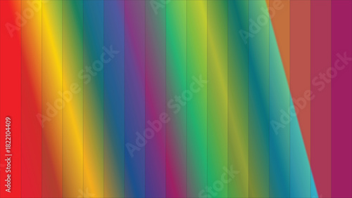 Vibrant Abstract Diagonal Rainbow Art | Smooth Gradient Spectrum Waves with Modern Digital Colorflow for Creative Backgrounds & Inspiration