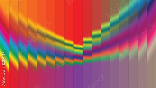 Radiant Abstract Colorflow Art | Dynamic Gradient Spectrum Waves & Modern Digital Motion Design for Creative Backgrounds and Visual Inspiration