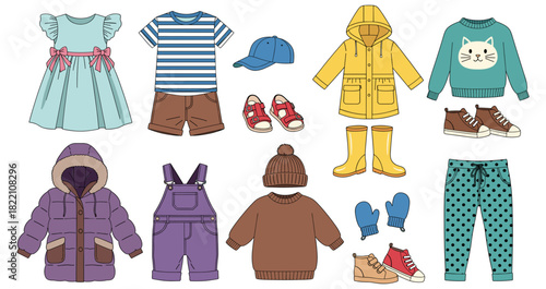 Cute kawaii pineapple character vector set with hats, sunglasses, mustaches and fun tropical fruit expressions.ai