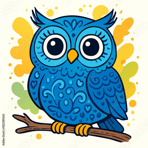 nocturnal starwise owl collection: enchanted mascot emblems, premium lifestyle launch for whimsical audiences