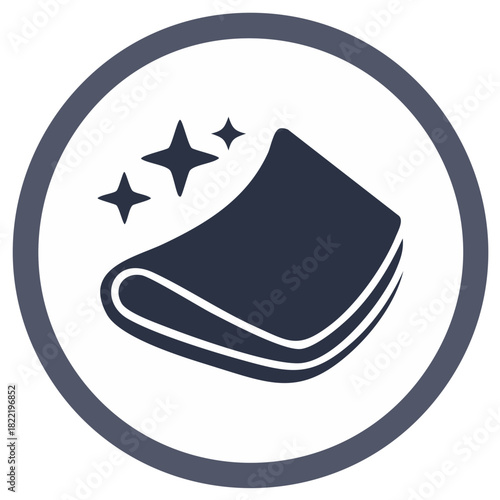 Clean Surface Concept Icon Sparkling Shiny Objects Symbol