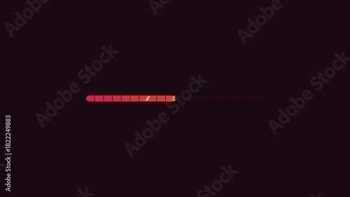 Creative loading animation design element for digital projects and websites promoting user engagement and aesthetic appeal