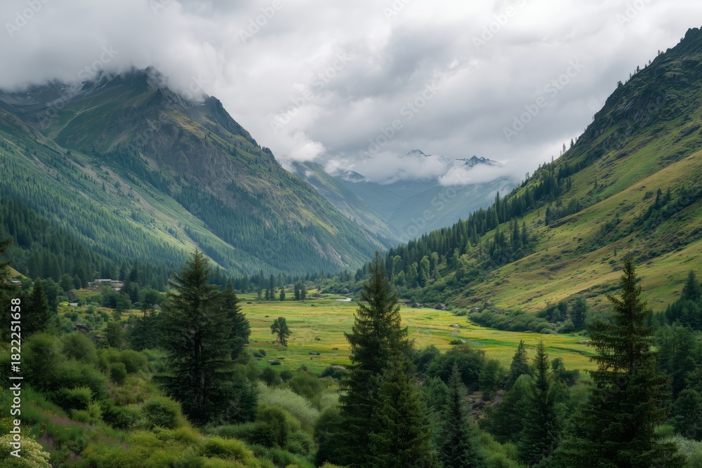 Fototapeta premium Enjoying Ice Cream by the Sparkling Ocean on a Sunny Day