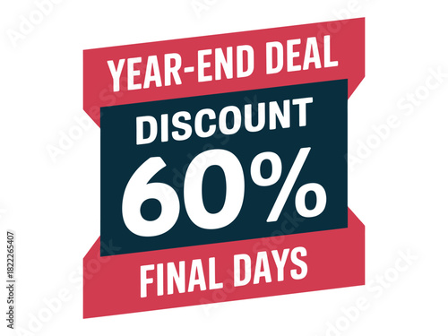 Big year-end sale with a 60% discount for final days