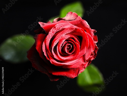 single red rose