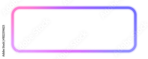 A glowing neon square shines softly against a white background. Its luminous edges shift through smooth gradients. The design blends futuristic clarity with gentle motion.