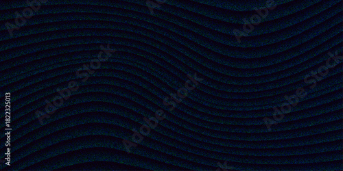Abstract dark blue digital wallpaper with subtle light waves, lines, and fractal texture