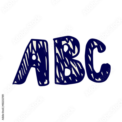 Bold ABC Lettering for Playful Designs, Perfect for Educational Resources and Creative Projects, Making Learning Fun and Engaging with Stylish Typography