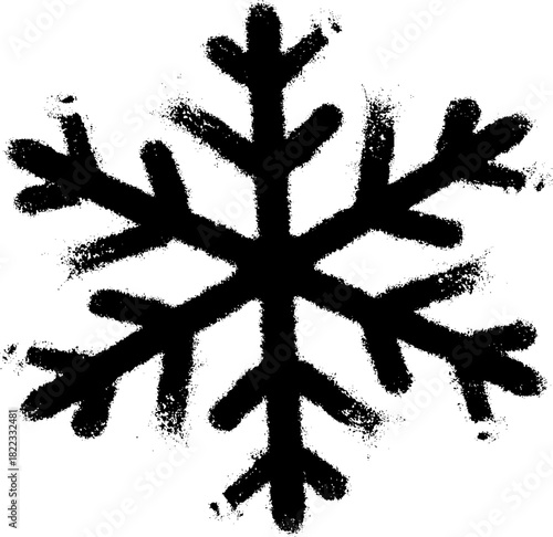 Snowflake doodle