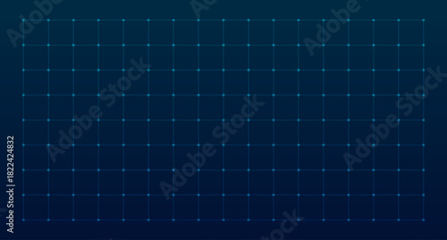 Futuristic HUD grid interface with hologram scan display. Digital tech grid background for HUD operating system UI