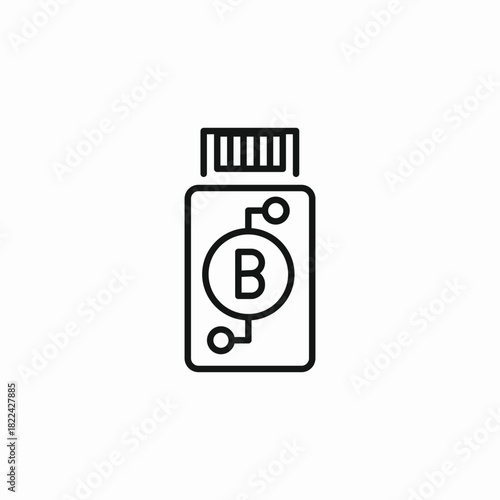 crypto flash drive icon sign vector